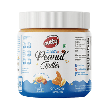 Nutty Original American Peanut | Butter Crunchy