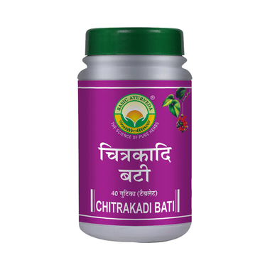 <span style='color:#626A7A'>Basic Ayurveda Chitrakadi Bati</span>