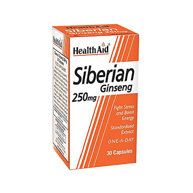Healthaid Siberian Ginseng 250mg Capsule