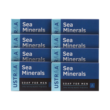 Ustraa Soap (100gm Each) Sea Minerals