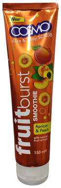 Cosmo Fruit Burst Smoothie Face & Body Scrub Apricot & Peach