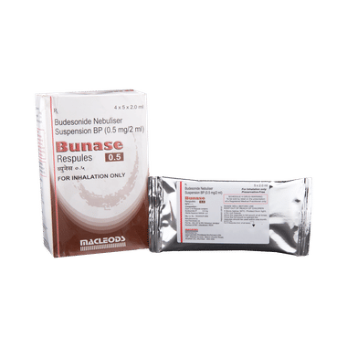 Bunase 0.5 Respules(2ml Each)