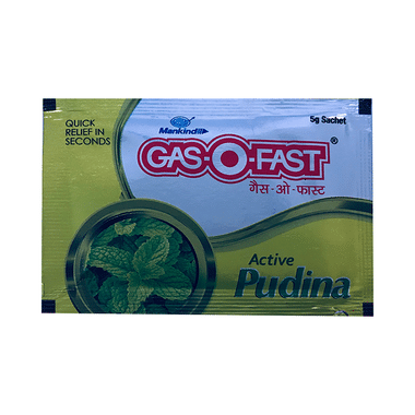 Gas-O-Fast Sachet Pudina