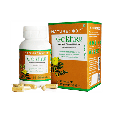 Nature Code Gokhru Veg Capsule