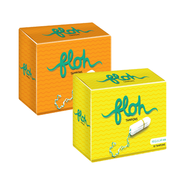 FLOH Combo Of Regular And Super Tampons (10+10)
