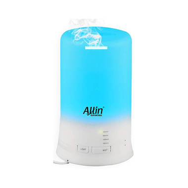 Allin Exporters DT 2109 Ultrasonic Humidifier & Aroma Diffuser (100ml Tank)