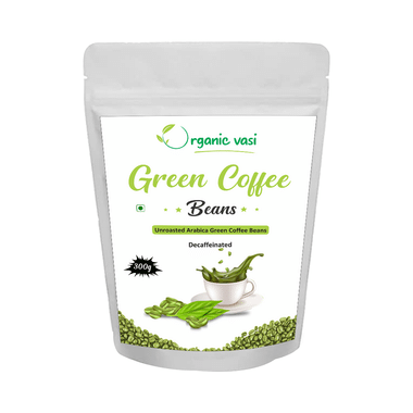 Organic Vasi Green Coffee Beans Decaffeinated