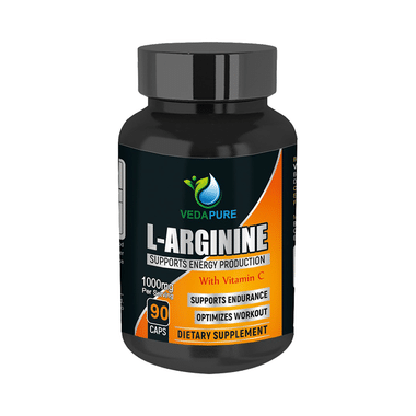 Vedapure L-Arginine With Vitamin C Capsule