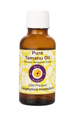Deve Herbes Pure Tamanu/Calophyllum Inophyllum Cold Pressed Oil