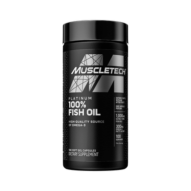 Muscletech Essential Series Platinum 100% Omega Fish Oil Soft Gel
