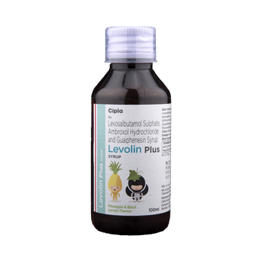 Levolin Plus Syrup Pineapple & Black currant