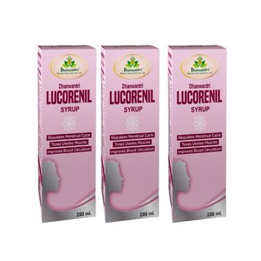 Dhanwantri Lucorenil Syrup(200ml Each)