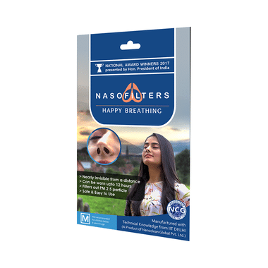 Nasofilters Monthly Pack Set Of 24 And 6 Complimentary Medium