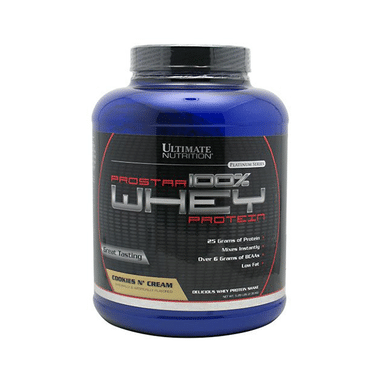 Ultimate Nutrition Prostar 100% Whey Protein For Muscle Recovery | Flavour Cookies & Cream Powder