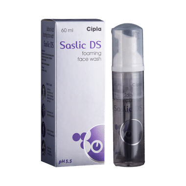 Saslic DS Foaming Face Wash with Salicylic Acid | pH 5.5
