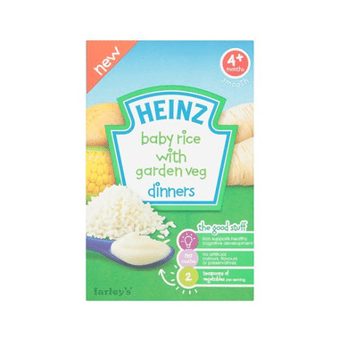 Heinz Baby Rice With Garden Veg Dinners