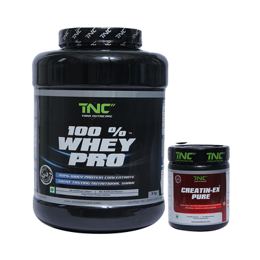 Tara Nutricare 100% Whey Pro Whey Protein Concentrate Powder Strawberry With Creatin-Ex Pure Free