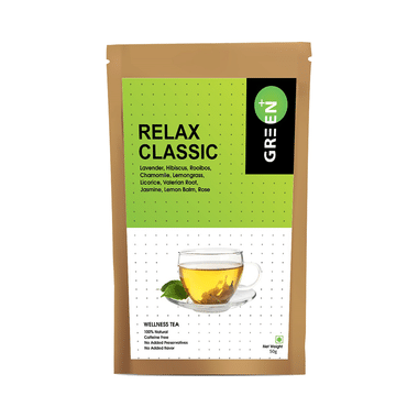 Budwhite Green+ Relax Classic Wellness Tea