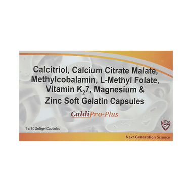 Caldipro Plus Soft Gelatin Capsule