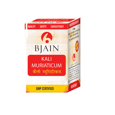 Bjain Kali Muriaticum Biochemic Tablet 30X
