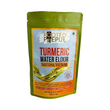 Rooted Peepul Turmeric Water Elixir Traditional Spice Blend