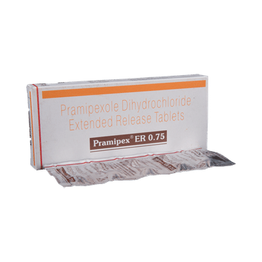 Pramipex ER 0.75 Tablet