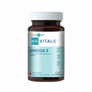 HealthKart HK Vitals Omega 3 Soft Gelatin Capsule