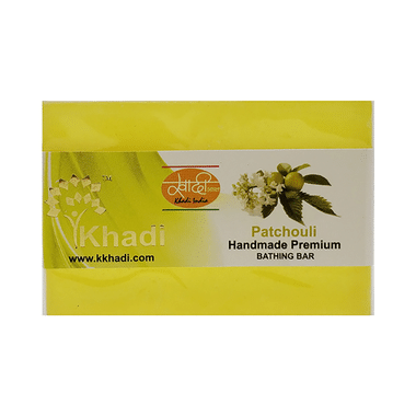 Khadi India Patchouli Handmade Premium Bathing Bar