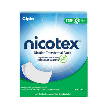 Nicotex 7mg Transdermal Patch