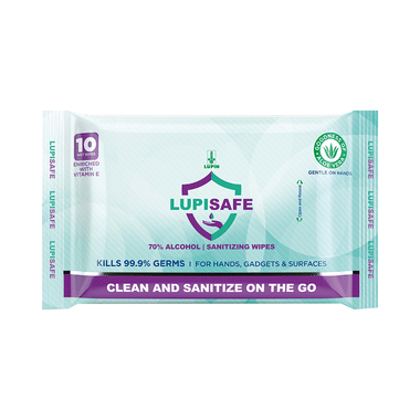 Lupin Lupisafe Sanitizing Wipes