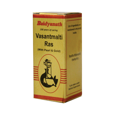 Baidyanath (Nagpur) Vasantmalti Ras With Pearl & Gold