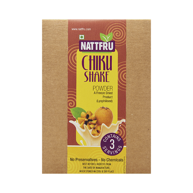 Nattfru Chiku Shake Powder Sachet (30gm Each)