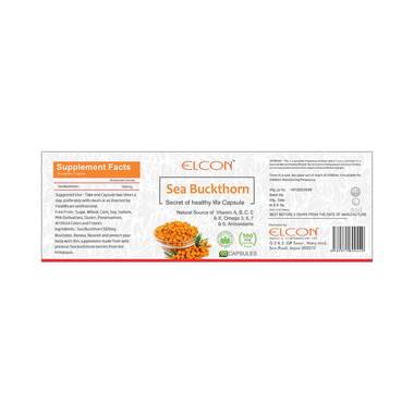 <span style='color:#626A7A'>Elcon Sea Buckthorn Capsule</span>