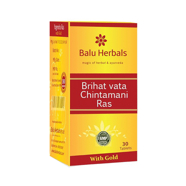 Balu Herbals Bhrihat Vata Chintamani Ras With Gold Tablet