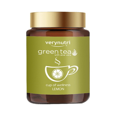 Verynutri Lemon Green Tea With Aloe Vera