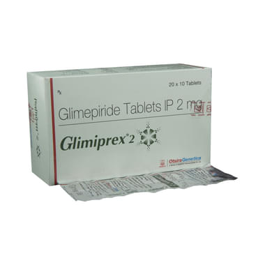 ग्लाइमीप्रेक्स 2 टैबलेट
