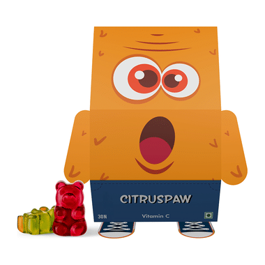 Citruspaw Orange Vitamin C Gummy