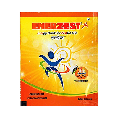 Enerzest Energy Drink With Electrolytes | Caffeine Free | Powder