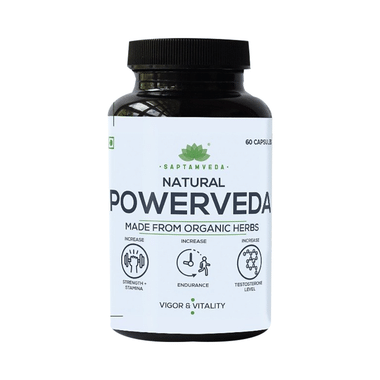 Saptamveda Natural Powerveda Capsule (60 Each)