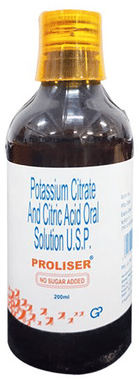 Proliser Syrup Sugar Free Proliser Syrup Sugar Free
