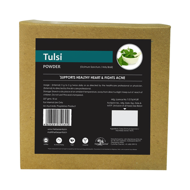 Herb Essential Tulsi (Ocimum Sanctum/Holy Basil) Powder