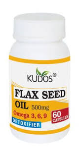 Kudos Flax Seed Oil Capsule