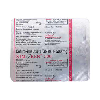 Ximoren 500 Tablet