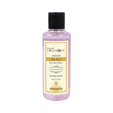 Khadi Organique Natural Skin Toner Pure Rose Water