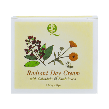 Qaadu Radiant Day Cream With Calendula & Sandalwood