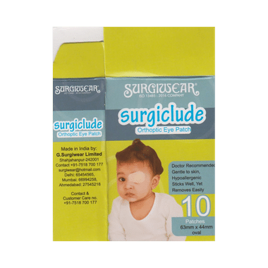 Surgiwear Surgiclude Orthoptic Eye Patch Small