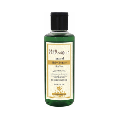 Khadi Organique Natural Hair Cleanser Aloe Vera