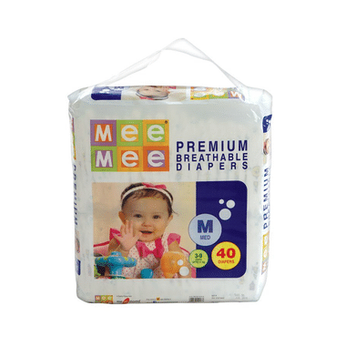 Mee Mee Premium Breathable Diaper Medium