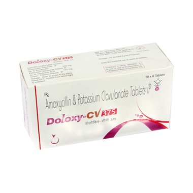 <span style='color:#626A7A'>Doloxy-CV 375 Tablet</span>