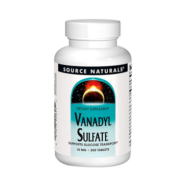 Source Naturals Vanadyl Sulfate 10mg Tablet